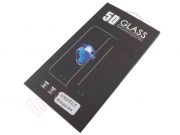 Protector de pantalla de cristal templado 5D con marco de color negro para Huawei Mate 20 Lite